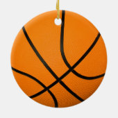 Basketball-Kreis-Verzierung Keramikornament (Hinten)
