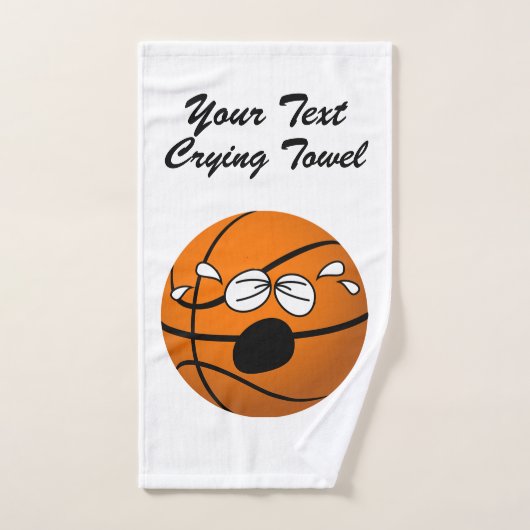 Basketball Küchen Handtuch Ihren Text und Farbe (Handtuch)