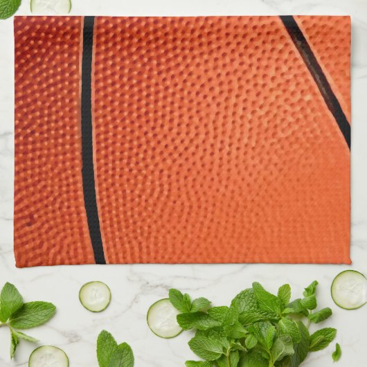 Basketball Küchentuch (Gefaltet)