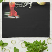 Basketball Küchentuch (Gefaltet)