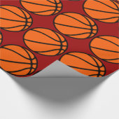 Basketball (Kugel) Geschenkpapier (Ecke)
