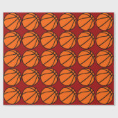 Basketball (Kugel) Geschenkpapier (Flach)