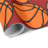 Basketball (Kugel) Geschenkpapier (Rolleneckpunkt)