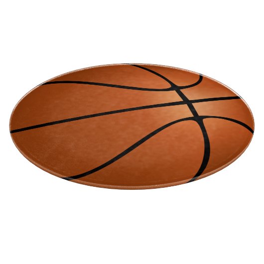 Basketball (Kugel) Schneidebrett (Ecke)