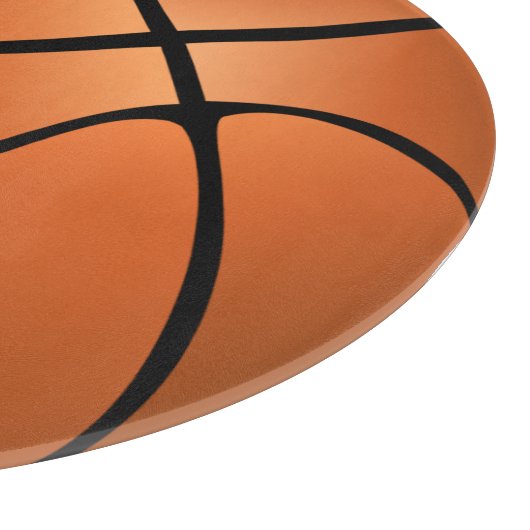 Basketball (Kugel) Schneidebrett (Ecke)