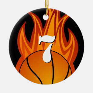 Basketball - kundengebundene Verzierung Keramik Ornament