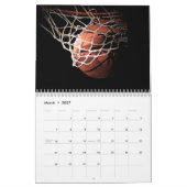 Basketball-Kunst Kalender (Mär 2027)