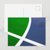 Basketball-Kunst Postkarte (Vorne/Hinten)