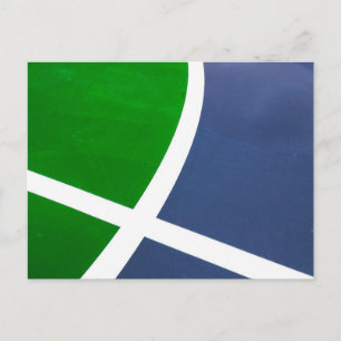 Basketball-Kunst Postkarte