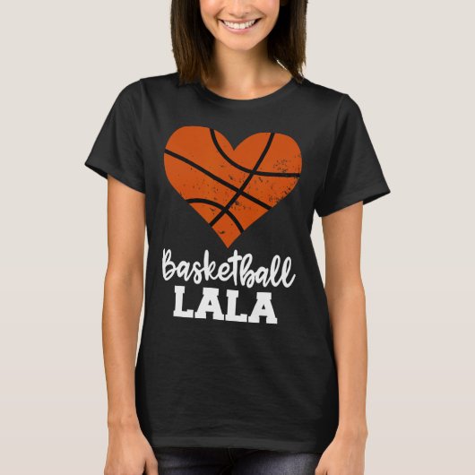 Basketball LaLa Fun Basketball Herzstück T-Shirt (Vorderseite)
