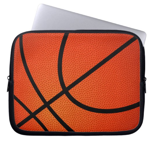 Basketball-Laptop-Hülsen Laptopschutzhülle (Vorderseite)