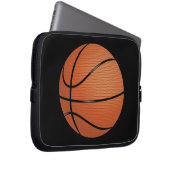 Basketball Laptopschutzhülle (Vorne Rechts)