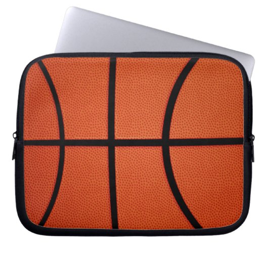 Basketball Laptopschutzhülle (Vorderseite)
