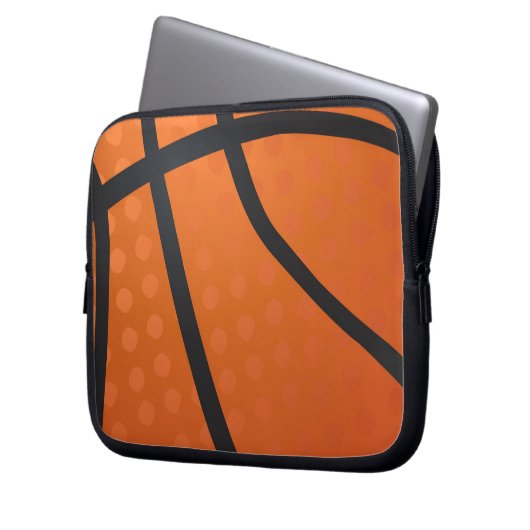 Basketball Laptopschutzhülle (Vorderseite Links)