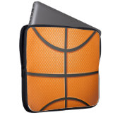 Basketball Laptopschutzhülle (Vorne Rechts)