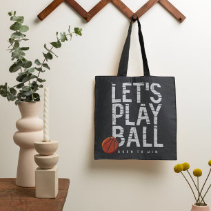 Basketball Lasse Ball spielen Geboren, um Sport zu Tasche
