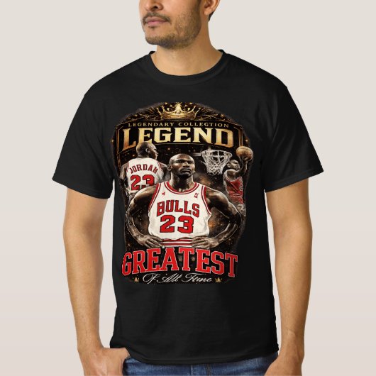 Basketball Legend 23 Graphic Men’s T-Shirt (Vorderseite)