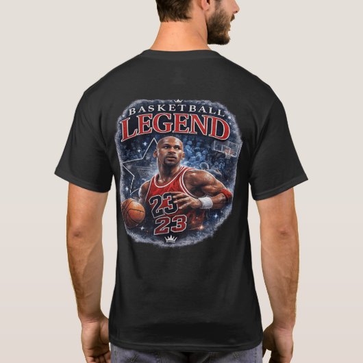 Basketball Legend Men's T-Shirt  (Rückseite)