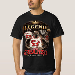 Basketball-Legende 23 Grafik Herren T-Shirt