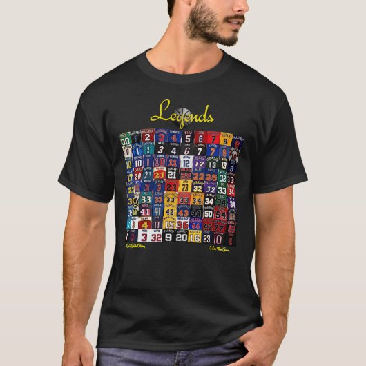 Basketball Legends Classic T-Shirt (Vorderseite)