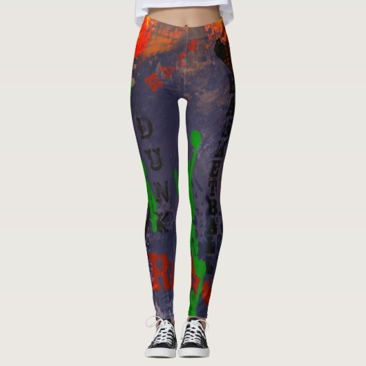 BASKETBALL LEGGINGS (Vorderseite)