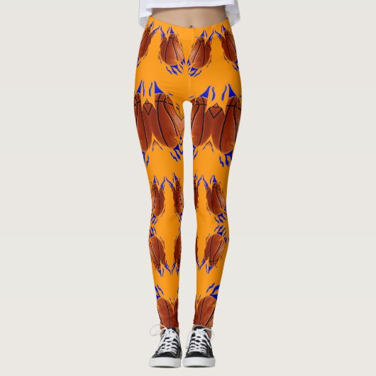 Basketball Leggings (Vorderseite)