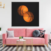 Basketball Leinwanddruck (Insitu (Wohnzimmer))