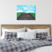 Basketball Leinwanddruck (Insitu (Schlafzimmer))