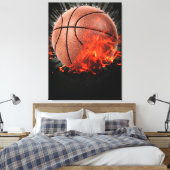 Basketball Leinwanddruck (Insitu (Schlafzimmer))