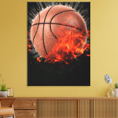 Basketball Leinwanddruck (Insitu (Wohnzimmer))