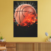 Basketball Leinwanddruck (Insitu (Wohnzimmer))