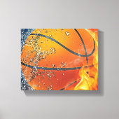 Basketball Leinwanddruck (Vorderseite)