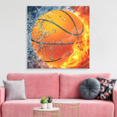 Basketball Leinwanddruck (Insitu (Wohnzimmer))