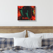 BASKETBALL LEINWANDDRUCK (Insitu (Schlafzimmer))