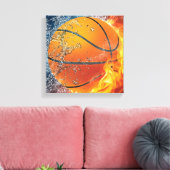 Basketball Leinwanddruck (Insitu (Wohnzimmer))