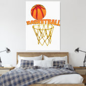 Basketball Leinwanddruck (Insitu (Schlafzimmer))