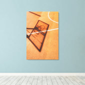 Basketball Leinwanddruck (Insitu (Holzboden))