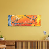 Basketball Leinwanddruck (Insitu (Wohnzimmer))