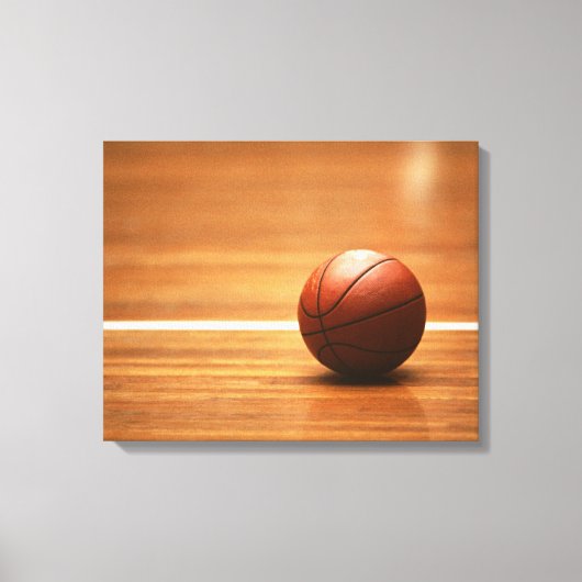 Basketball Leinwanddruck (Vorderseite)