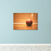 Basketball Leinwanddruck (Insitu (Holzboden))