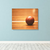 Basketball Leinwanddruck (Insitu (Holzboden))