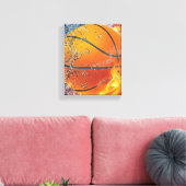 Basketball Leinwanddruck (Insitu (Wohnzimmer))
