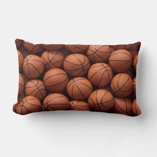 Basketball Lendenkissen (Vorderseite)