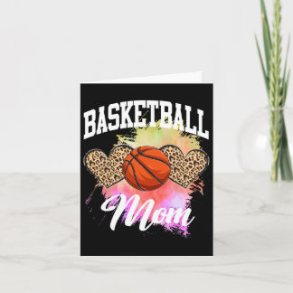 Basketball Leopard Gefärbte Krawatte Basketball Ma Karte