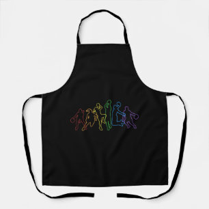 Basketball LGBT Rainbow Lover Pro Player Schürze