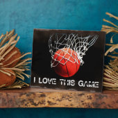 Basketball Liebe Fotoplatte (Seite)
