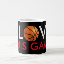 Basketball-Liebe Kaffeetasse