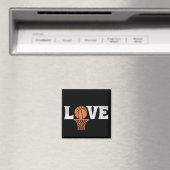 Basketball Liebe Magnet (In Situ (Geschirrspüler))