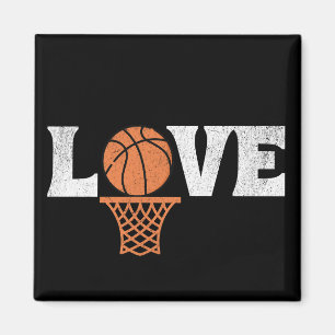 Basketball Liebe Magnet