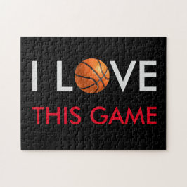 Basketball-Liebe Puzzle
